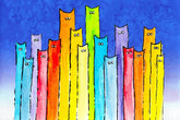 A Pride of Cats Mini Jigsaw Puzzle - Starbase 505